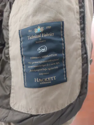 Hackett chaqueta Beige Talla L