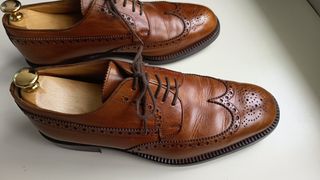 Alberto Aloni Derby Brogue Pelle N.42
