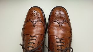 Alberto Aloni Derby Brogue Pelle N.42