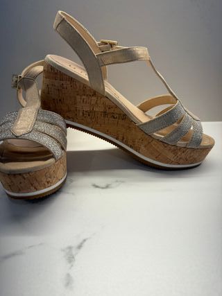 Sandalias plataforma de corcho