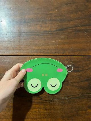 Portamonete a forma di rana