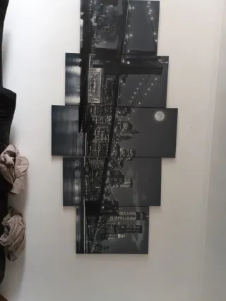 2 cuadros Mona Lisa Marco Madera y cuadro nueva Yo