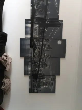 2 cuadros Mona Lisa Marco Madera y cuadro nueva Yo