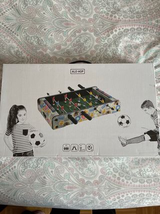 Futbolín de mesa para niños