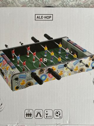 Futbolín de mesa para niños
