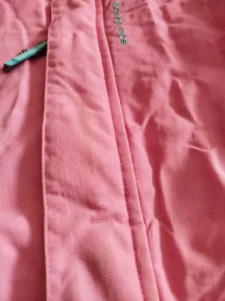 Abrigo de nieve para niña rosa