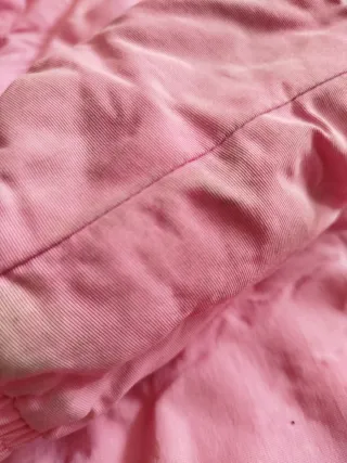 Abrigo de nieve para niña rosa