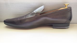 Peluso Loafer Pelle Marrone N.43