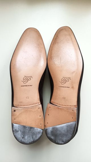 Peluso Loafer Pelle Marrone N.43