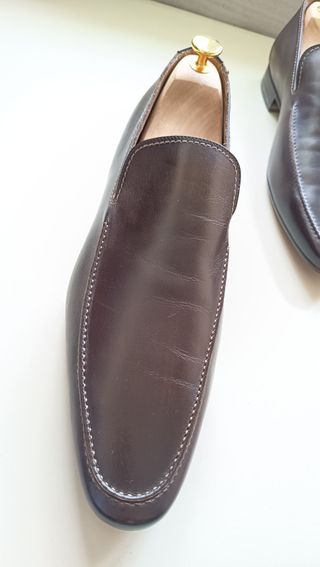 Peluso Loafer Pelle Marrone N.43