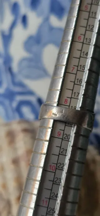 Anillo sello de plata antiguo