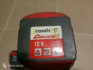 Taladro Atornillador Casals 12V