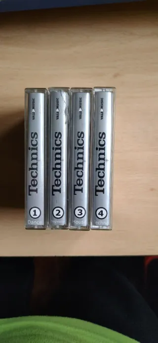 Technics: The Original Sessions Vol. 1.-4 cassette