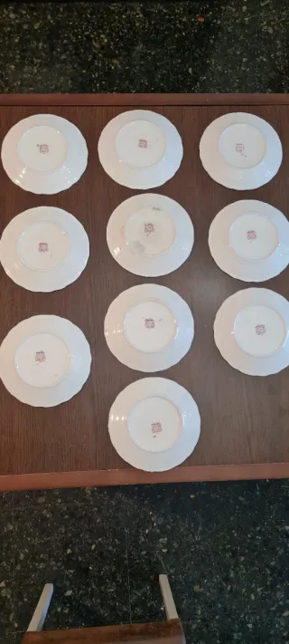 Platos La Cartuja de Sevilla Pickman Aurora 202