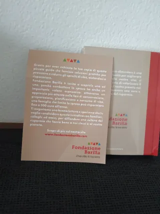 Il libro del risparmio fondazione Barilla