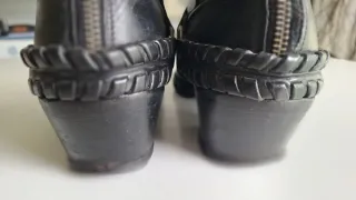 Botines AllSaints Negros Piel Talla 38