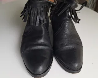 Botines AllSaints Negros Piel Talla 38