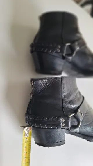 Botines AllSaints Negros Piel Talla 38