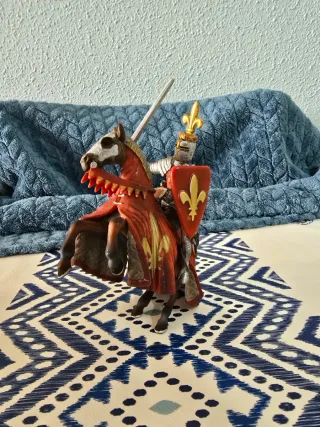 Lote Caballeros Papo/Schleich 10cm