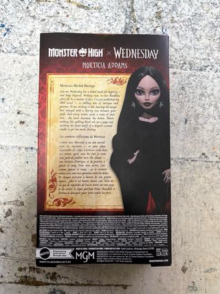 Monster High Morticia Addams Wednesday