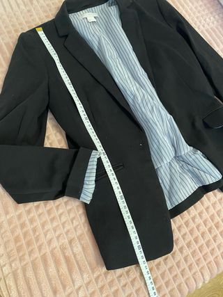 Americana  blazer H&M Negra Talla S