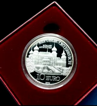 PLATA 925 AUSTRIA 10€ 2004 PROOF