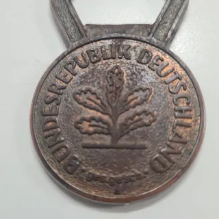 Apribottiglie Tedesco Vintage 1 Pfennig