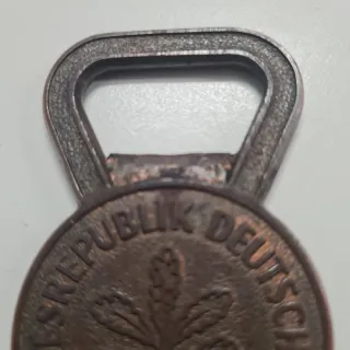 Apribottiglie Tedesco Vintage 1 Pfennig
