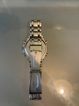 Reloj Eve Mon Croix Azul y Plateado