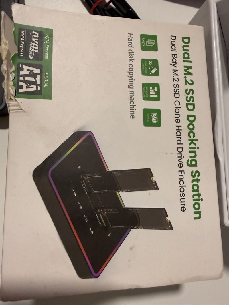 Dock M.2 SSD Dual Clonador 6Gbps afbeelding 7