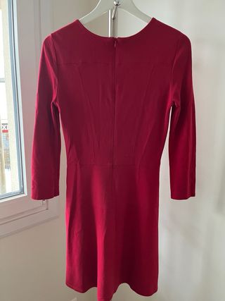 Vestido Pepe Jeans Rojo Manga Larga