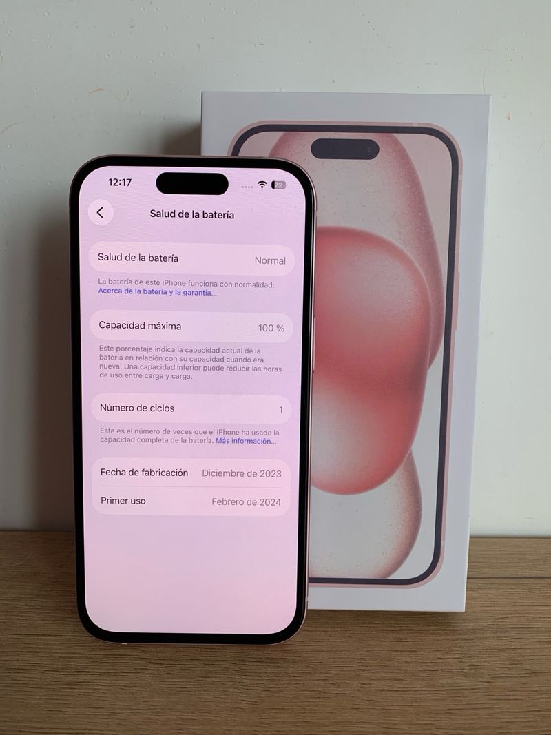 iPhone 15 256GB Rosa afbeelding 2
