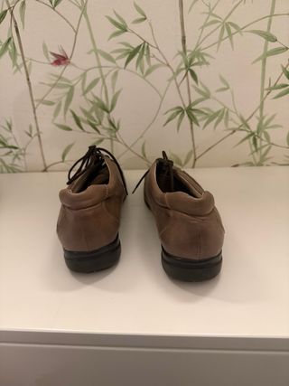 Zapatos de Piel Marrón Casual