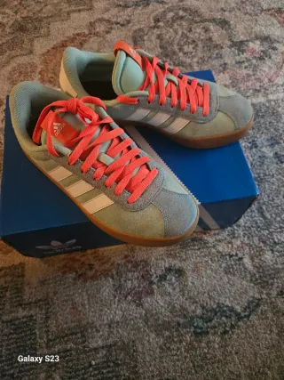 Adidas Zapatillas Deportivas Naranja y Verde Azula