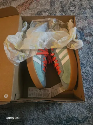 Adidas Zapatillas Deportivas Naranja y Verde Azula