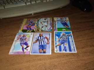 DEPORTIVO DE LA CORUÑA. FICHAS DE 2010 A 2016