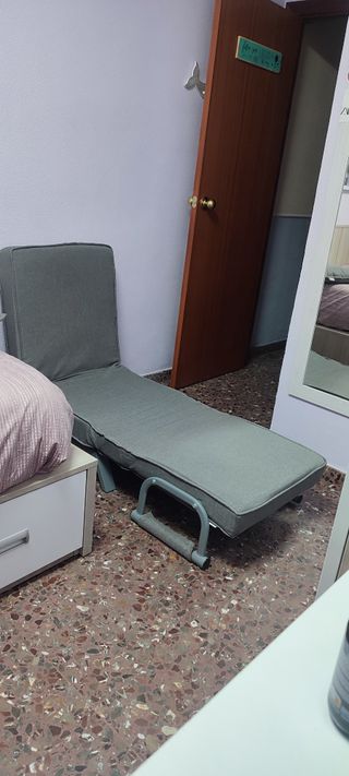 Sofá Cama Sillón Gris