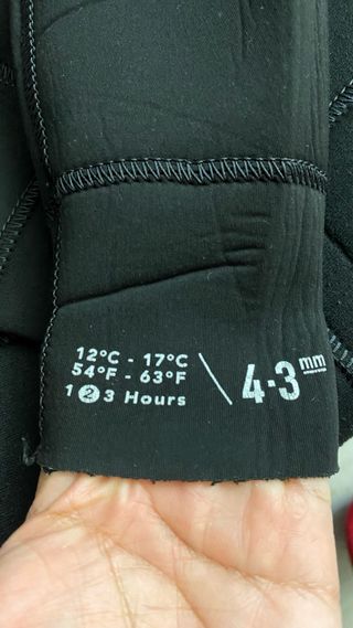 Neopreno OLAIAN negro y gris