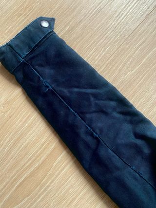 Parka Carhartt acolchada capucha negra T XS