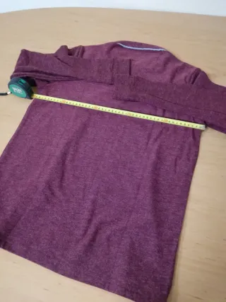 Polo REVERMILE granate hombre talla M