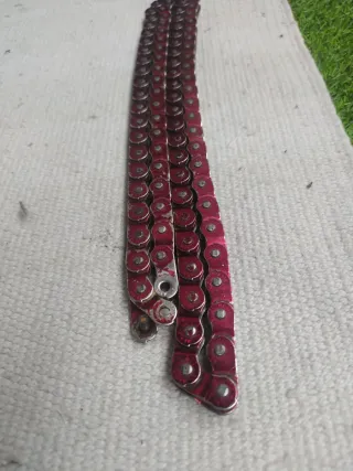 Cadena BMX Roja Reforzada