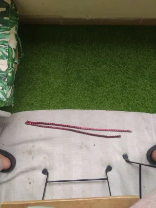 Cadena BMX Roja Reforzada