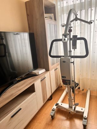 Grúa para personas con movilidad reducida + arnés