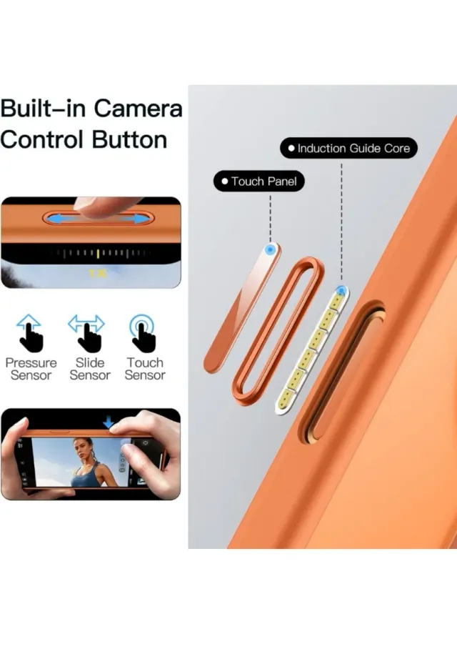 Funda iPhone 17 Pro Max Naranja