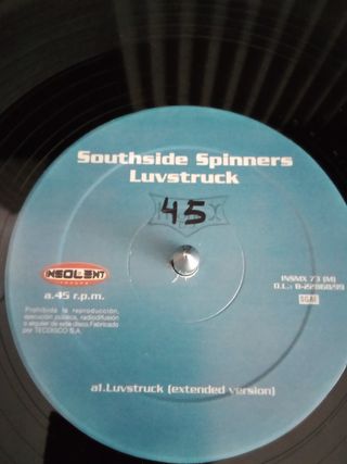 SOUTHSIDE SPINNERS - LUVSTRUCK - VINILO REMEMBER