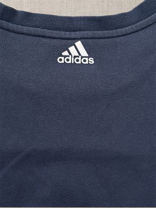 Sudadera Adidas Azul Talla S