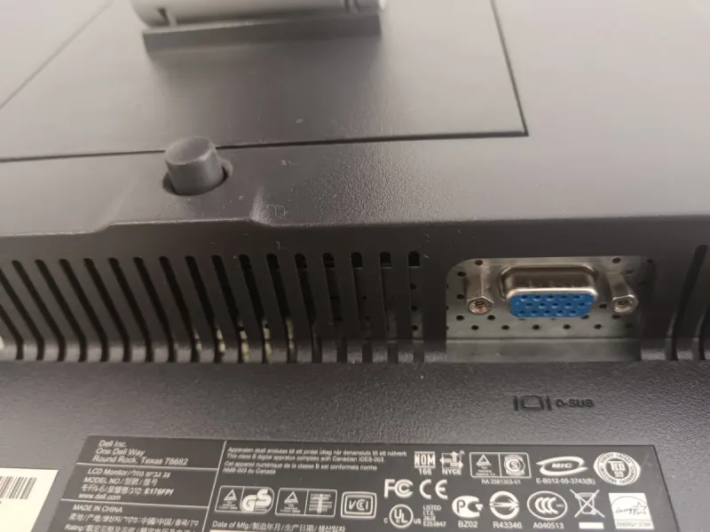 Monitor Dell Negro afbeelding 2