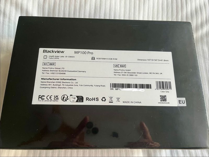 Mini PC Blackview MP100 Pro i9-12900HK afbeelding 3