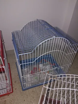 4 Jaulas para pájaros casi nuevas