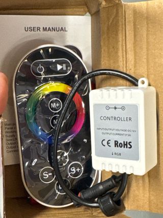 Rociador de ducha empotrado negro